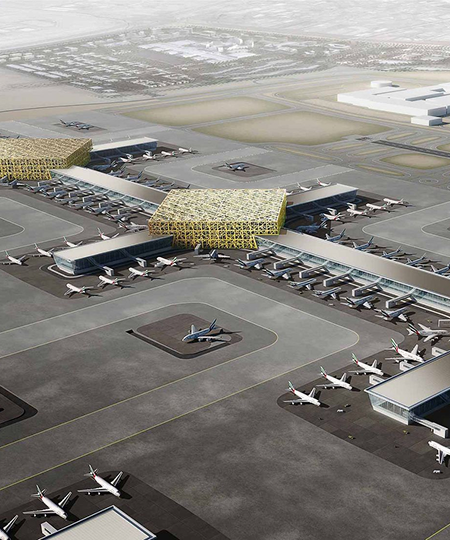 Al Maktoum International Airport (DWC), Jebel Ali, Dubai, U.A.E.