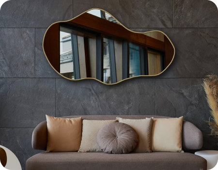 Custom Shaped Mirror