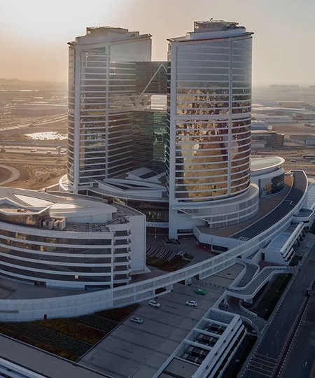 Jafza One Hotel Conversion to a Shell & Core Offices Space, Jafza, Dubai, U.A.E.